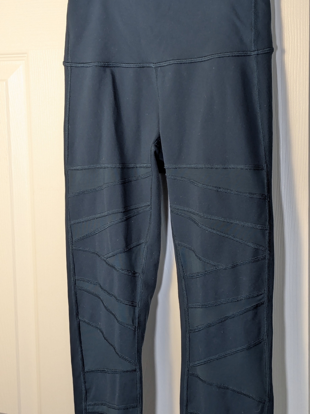 Lululemon Wunder Under Hi-Rise Tech Mesh 31" Submarine Teal Size 4